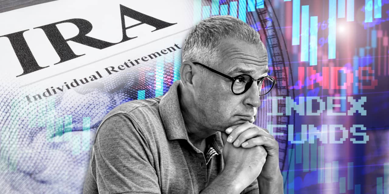 I am 52 years old.  Should you invest in a Roth IRA or an index fund like the Dow or Nasdaq?