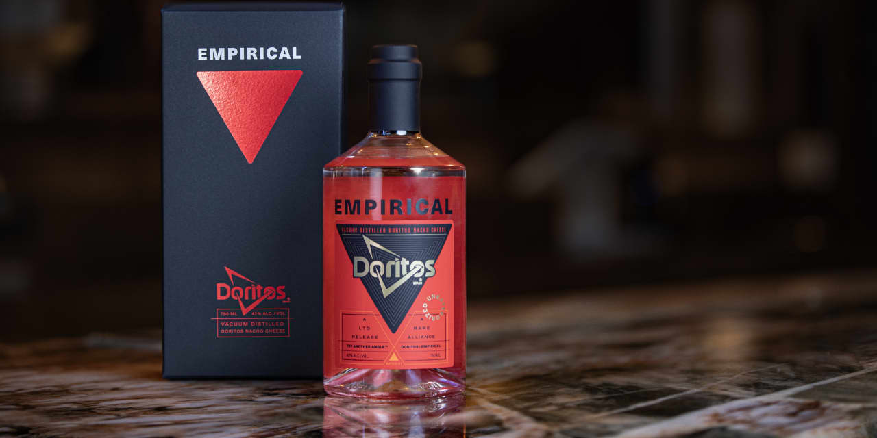Doritos-flavored liquor goes on sale today — and the boozy bottle is likely to sell out