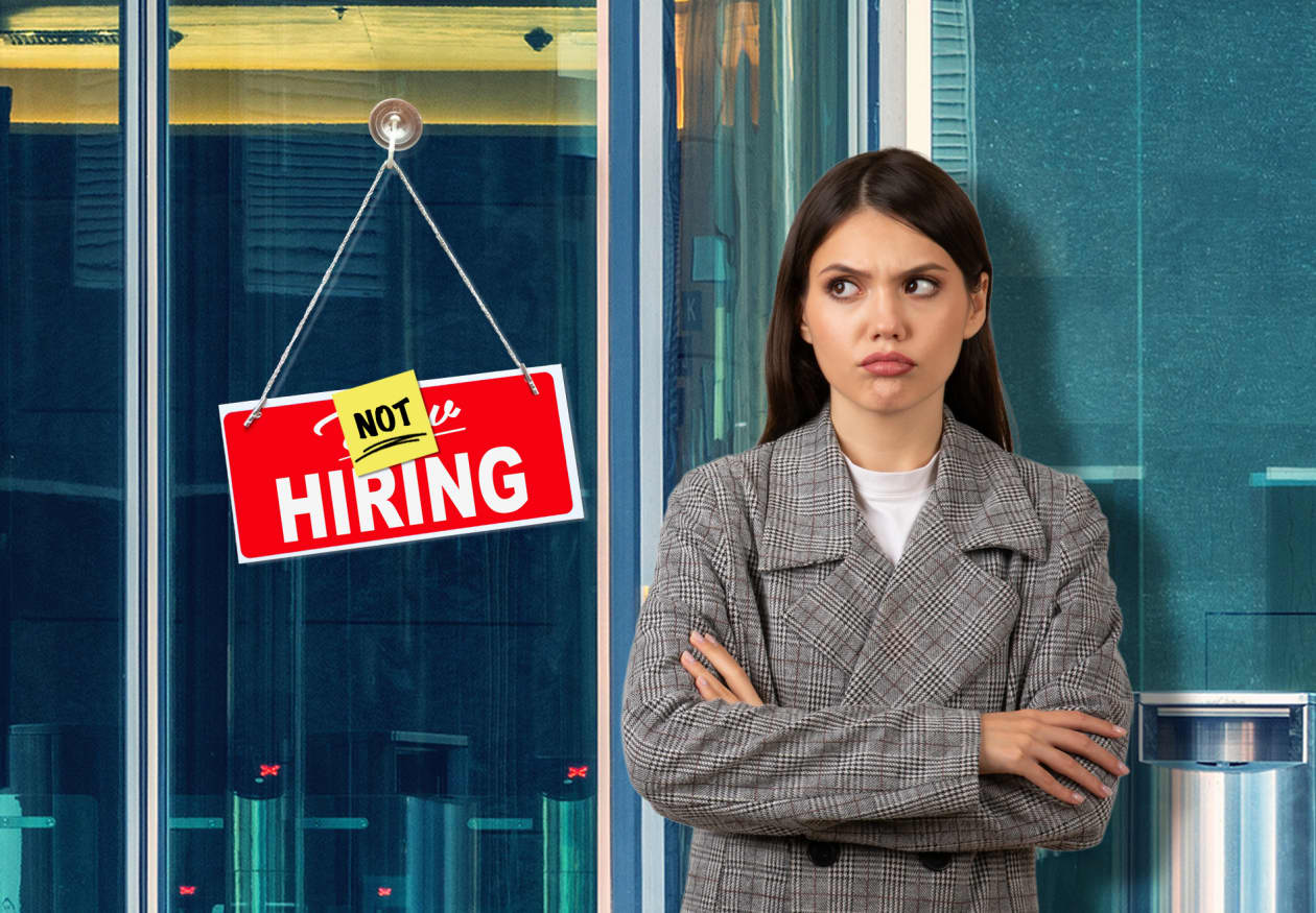 The job market is showing signs of trouble. These workers are already ...