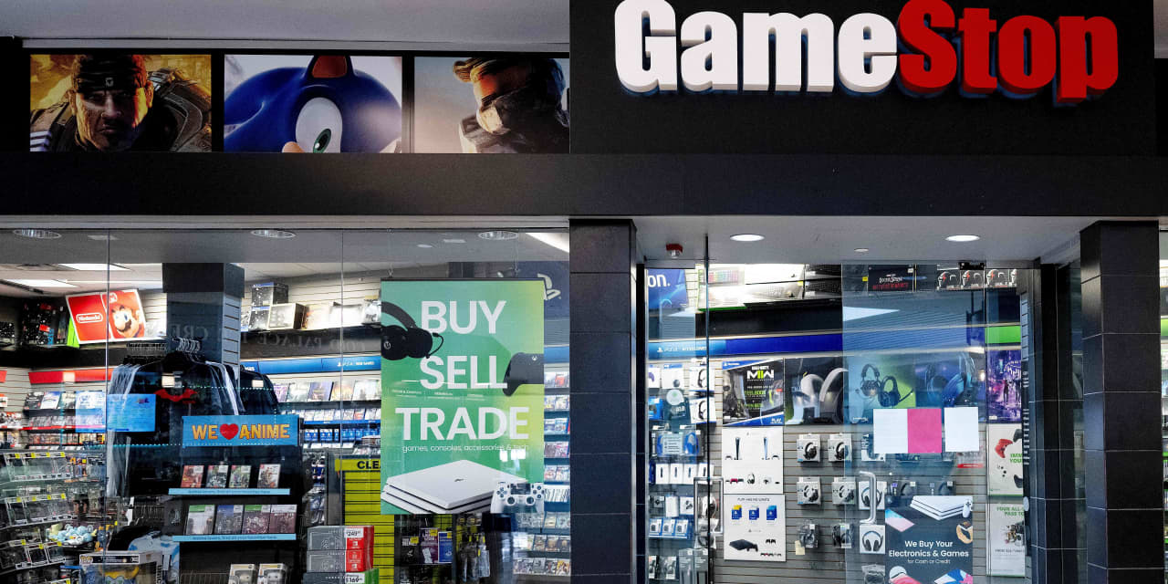 GameStop stock soars 35% on surprise quarterly profit, higher sales