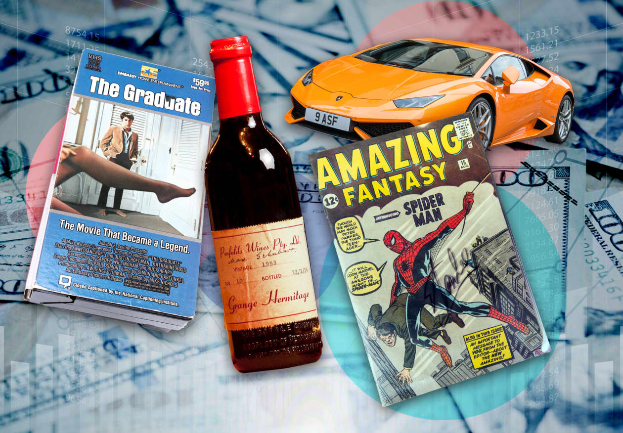 VHS tapes, whiskey and comic books are emerging as an investment 