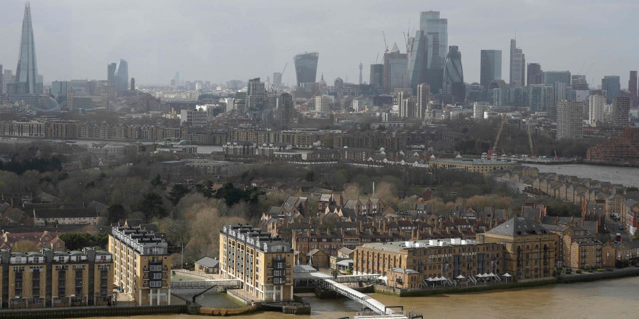 U.K. economy stagnated in February after labor strikes hit activity