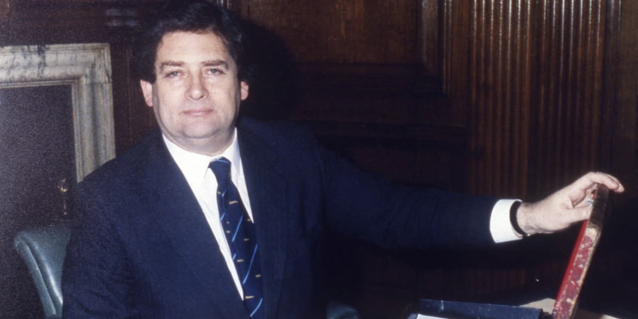 Nigel Lawson, Margaret Thatcher’s chancellor and father of food writer Nigella, dies at 91