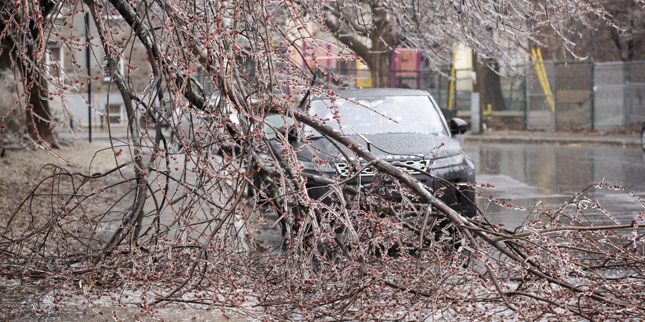 Freezing rain knocks out power to 800,000 in Ontario and Quebec