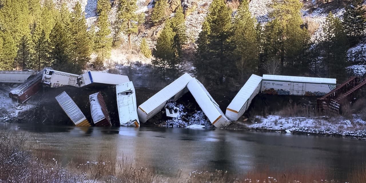 ‘Significant progress’ made cleaning up train derailment that spilled beer into Montana river