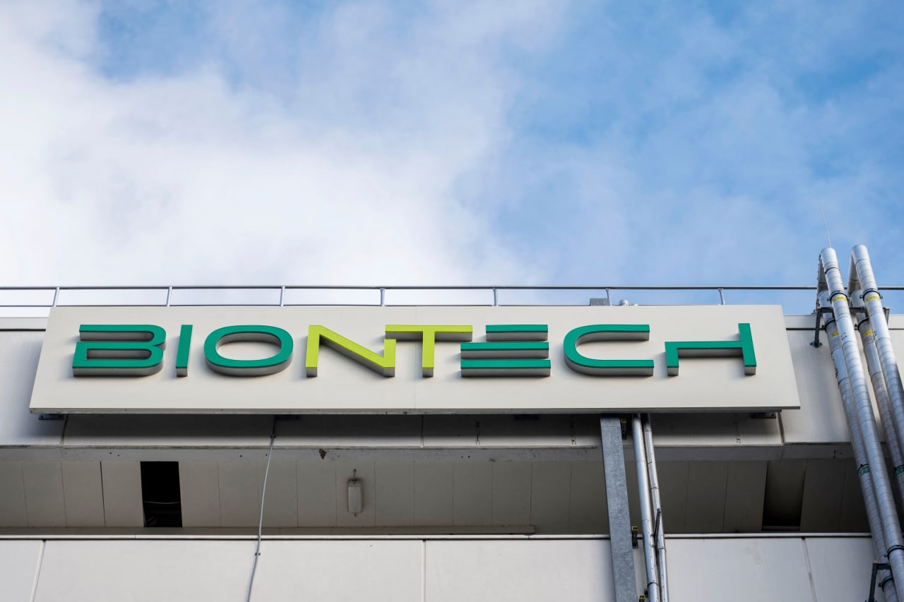 BioNTech’s stock slides 3.4% after earnings fall short of estimates amid shrinking COVID-vaccine sales