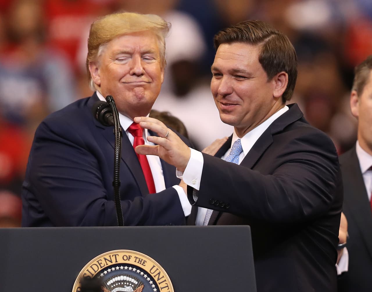 Trump’s DJT stock dives toward lowest close since Ron DeSantis dropped out