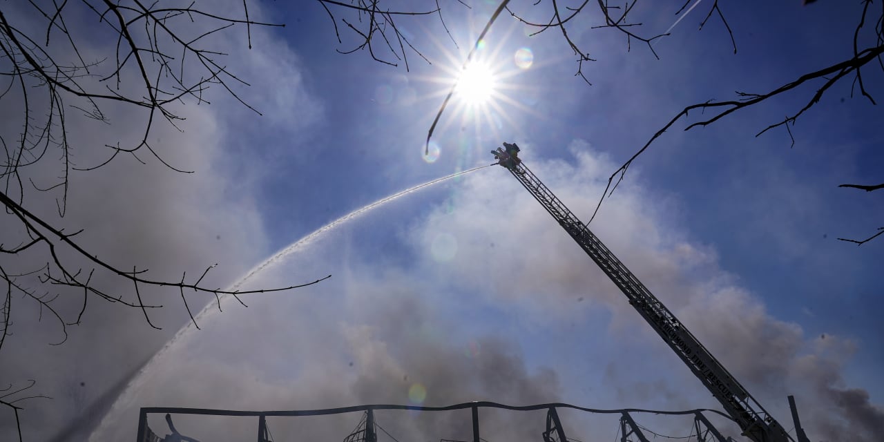 Evacuation order finally lifted in area near Indiana plastics fire