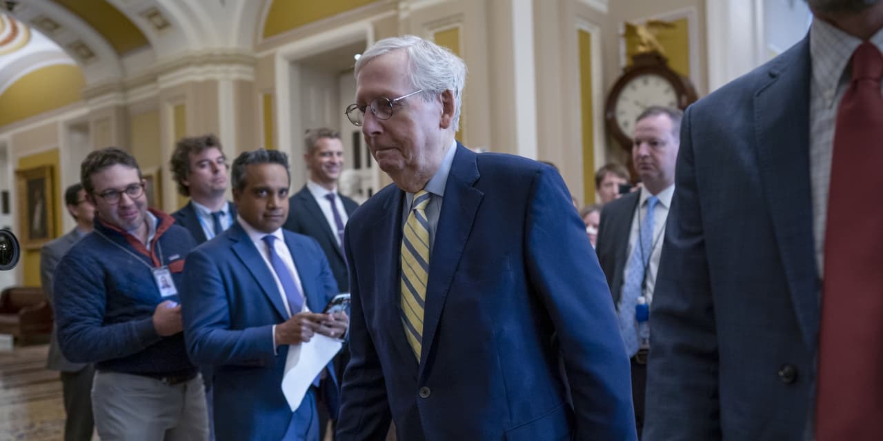 GOP leader Mitch McConnell returns to Senate after sidelined for 6 weeks by fall