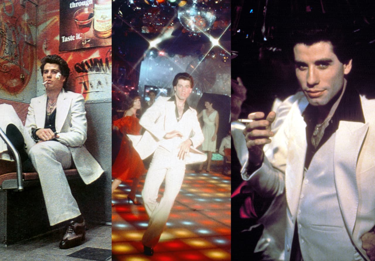 John Travolta's disco suit from 'Saturday Night Fever' just sold for  $260,000 - MarketWatch, image size:1280x960