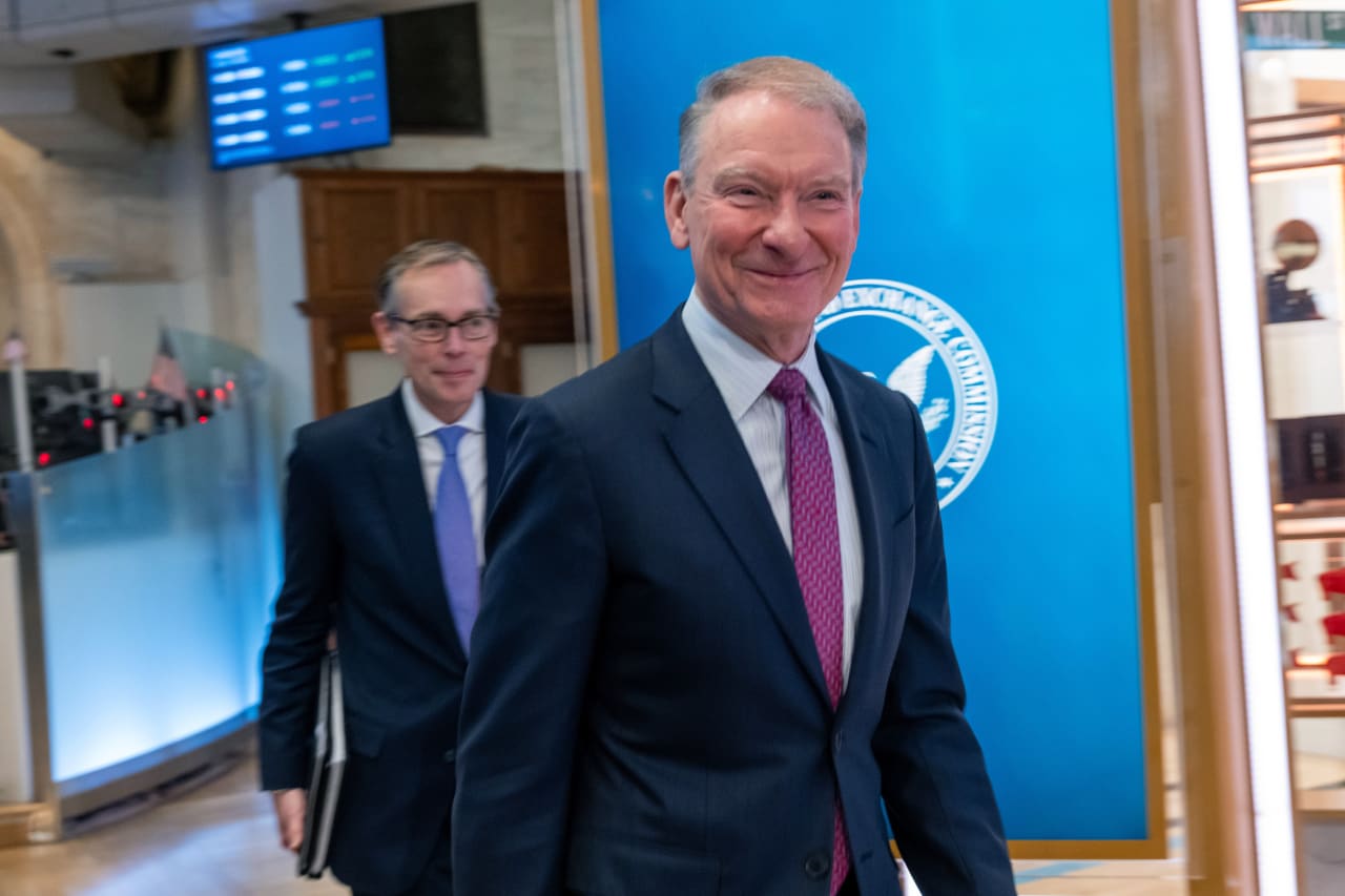 The number of publicly listed U.S. stocks has been dropping for years. Trump’s SEC chair says fewer rules can fix that.