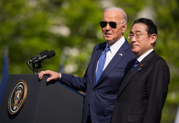 Biden, Japanese leader won’t say if they discussed Nippon’s buyout of U ...