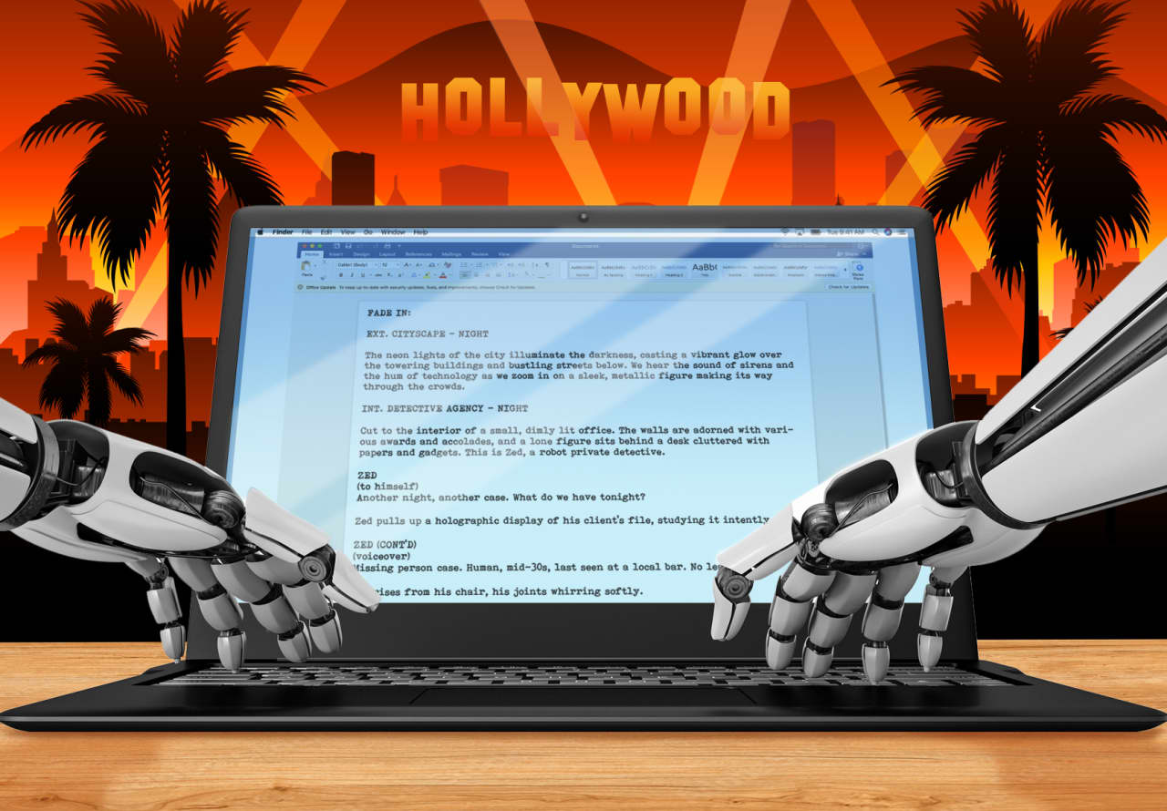 Hollywood writers' strike has ChatGPT, AI subtext