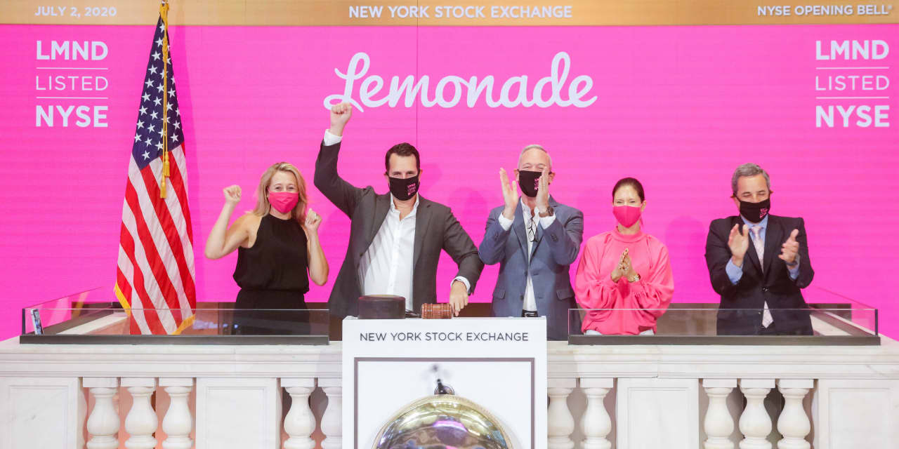 Earnings Results: Lemonade stock sours after hours as better-than-expected results, outlook follow strong run