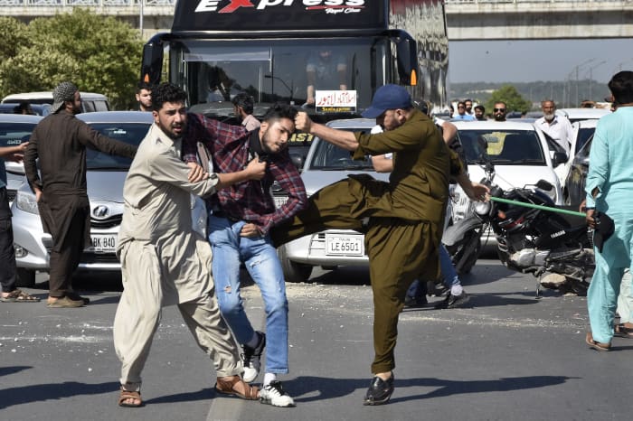 Pakistan's former Prime Minister Imran Khan arrested, sparking violence -  MarketWatch