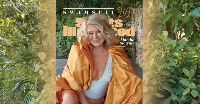 Martha Stewart 81 is Sports Illustrated s oldest swimsuit cover