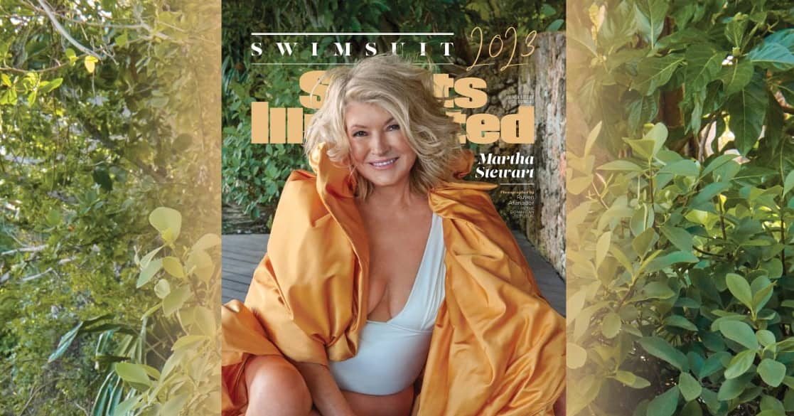 Martha Stewart, 81, is Sports Illustrated's oldest swimsuit cover model -  MarketWatch