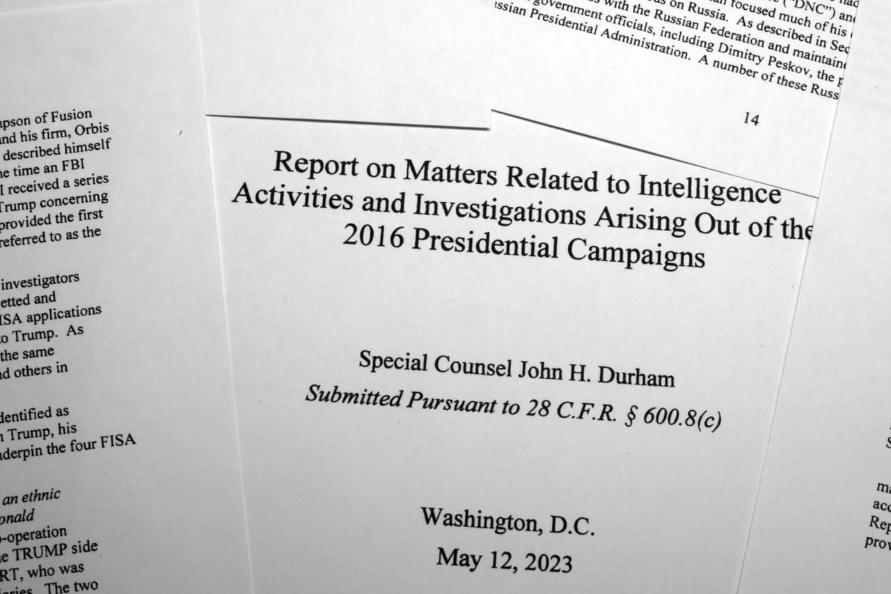 The Durham report: 316 pages, four years in the making, no convictions or  new charges, and no major policy recommendations. Here's what else you need  to know. - MarketWatch