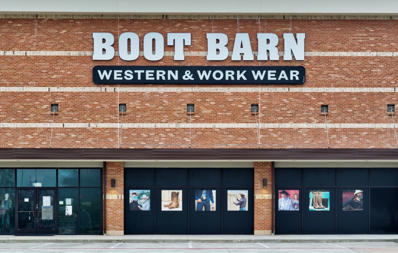 Boot Barn stock down 16 after mixed quarter same store sales