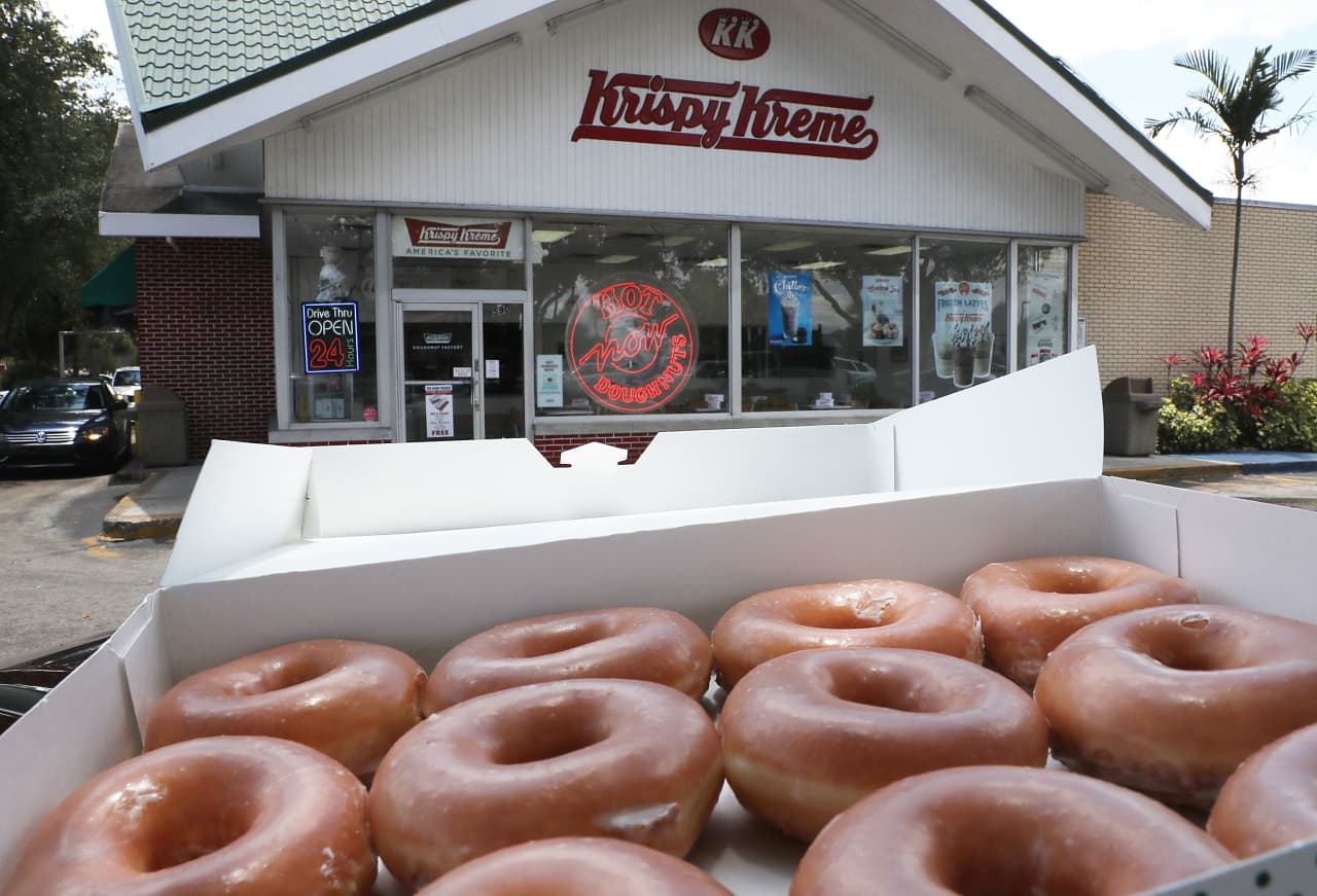 Krispy Kreme soars 40% on deal with McDonald’s to sell its doughnuts nationwide
