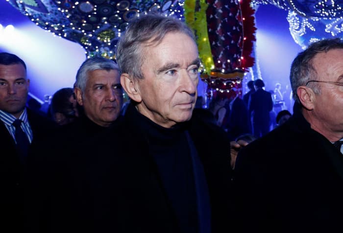 LVMH's Arnault being investigated over dealings with Russian oligarch:  report - MarketWatch
