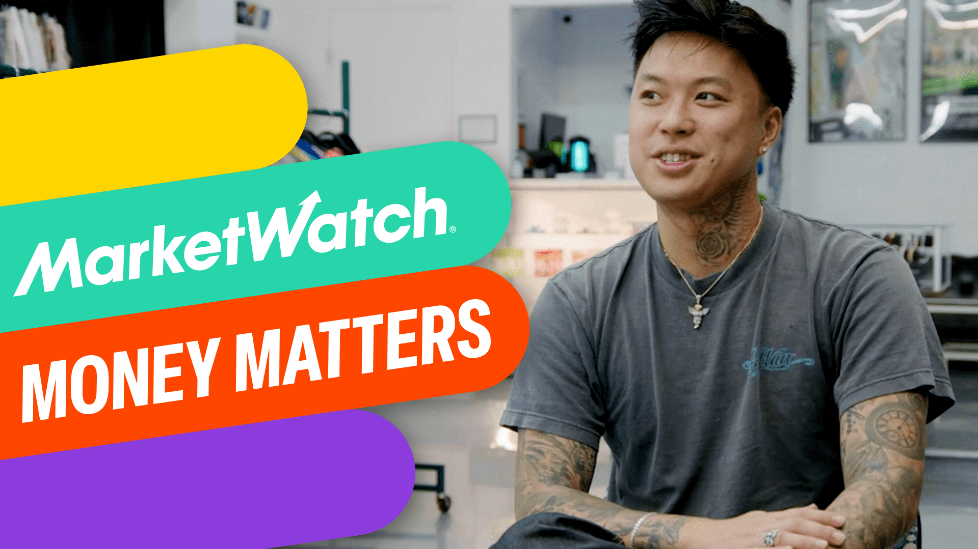 This 26-year-old went from trading Air Jordans to starting three