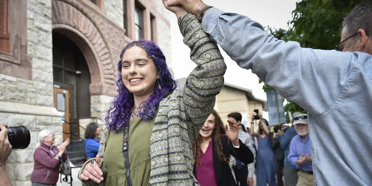 Young climate change activists face down Montana government in landmark trial