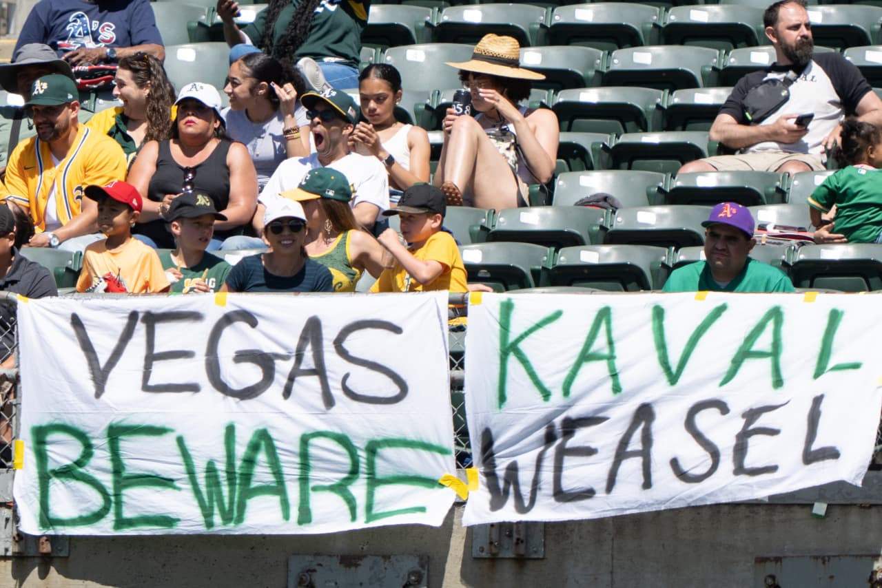 Major League Baseball to start monthslong approval process for A's move to Las  Vegas