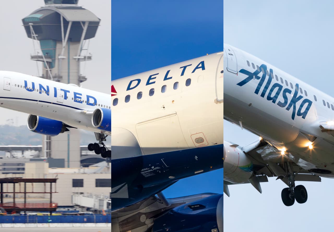 United, Delta and Alaska Air are the buys in ‘mixed’ air-travel recovery, says Goldman analyst