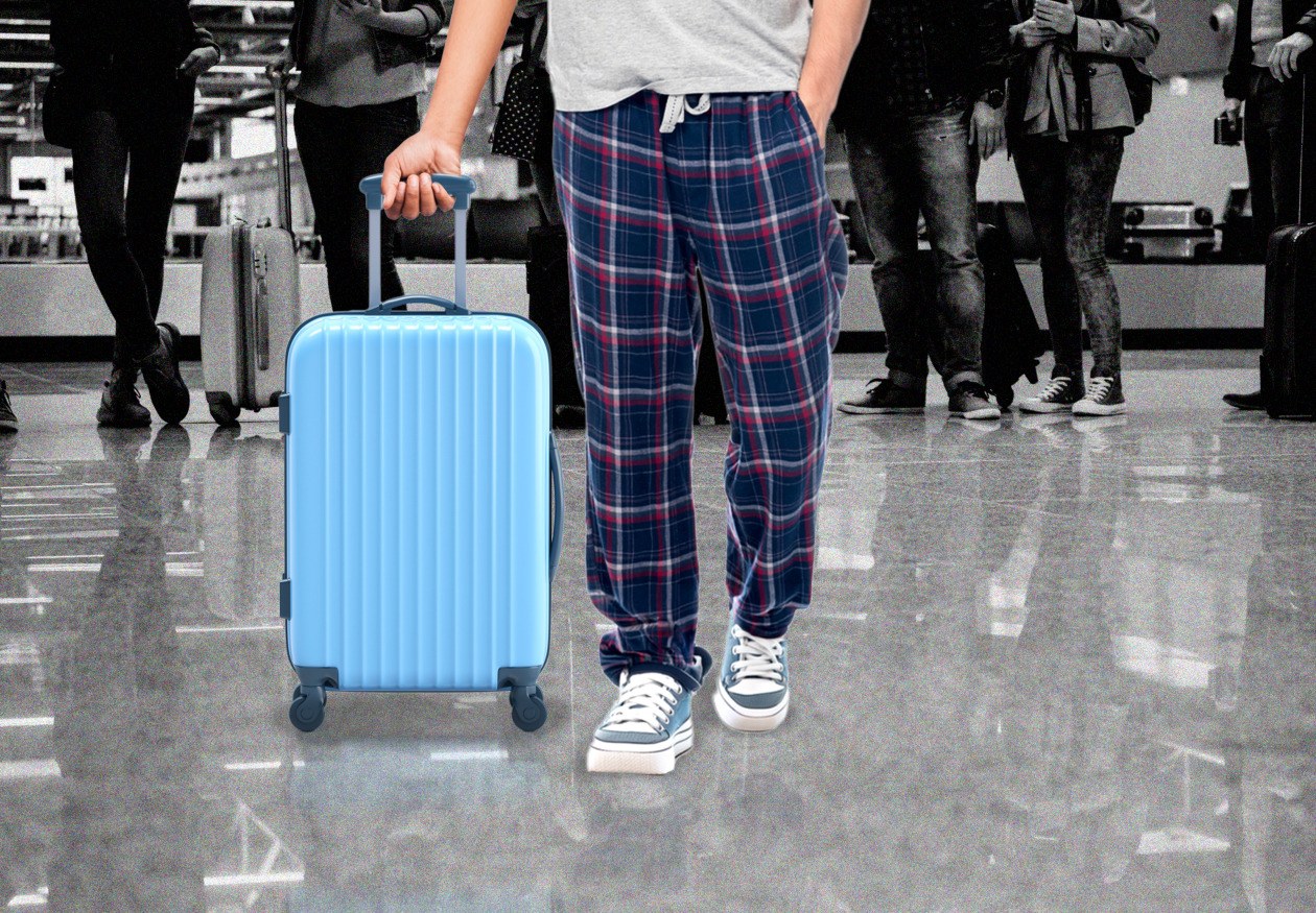 Is it OK to wear pajamas on your next flight? A viral post sparks ...