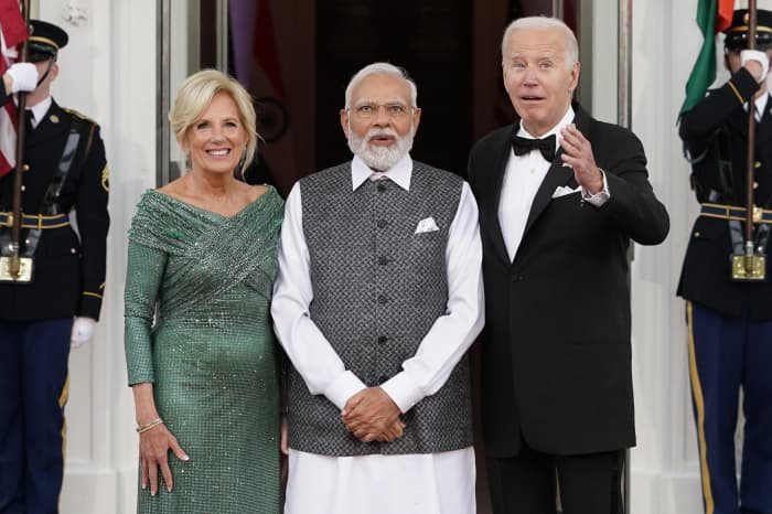 PM Modi Arrives In US For State Visit, Gets Massive Welcome 