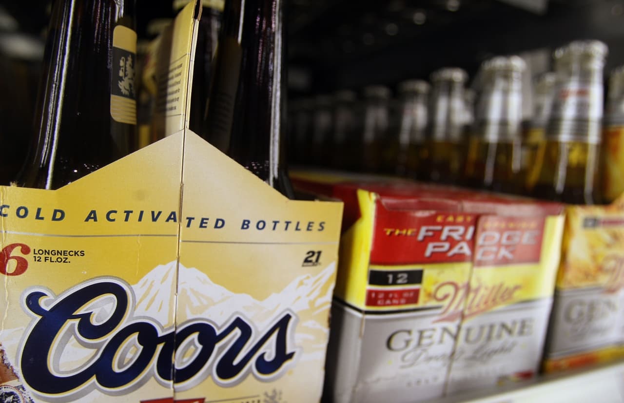 Molson Coors’s stock falls on ‘cautious’ outlook despite profit beat