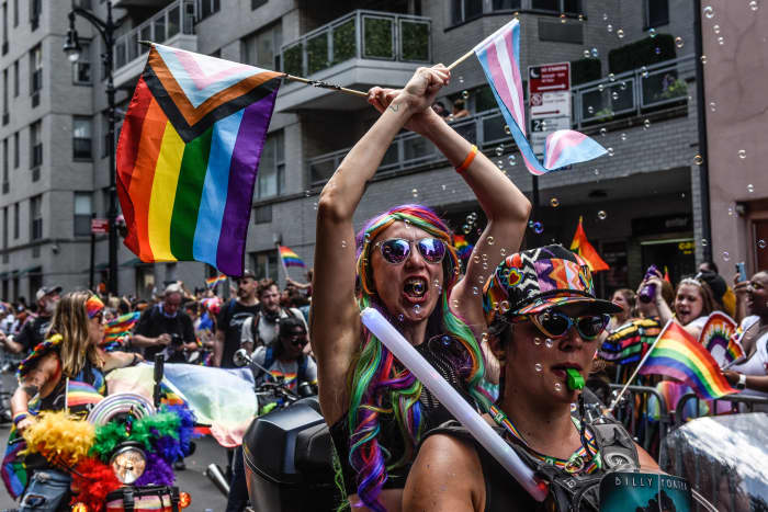 A mix of protest and parties as LGBTQ+ pride parades kick off across ...