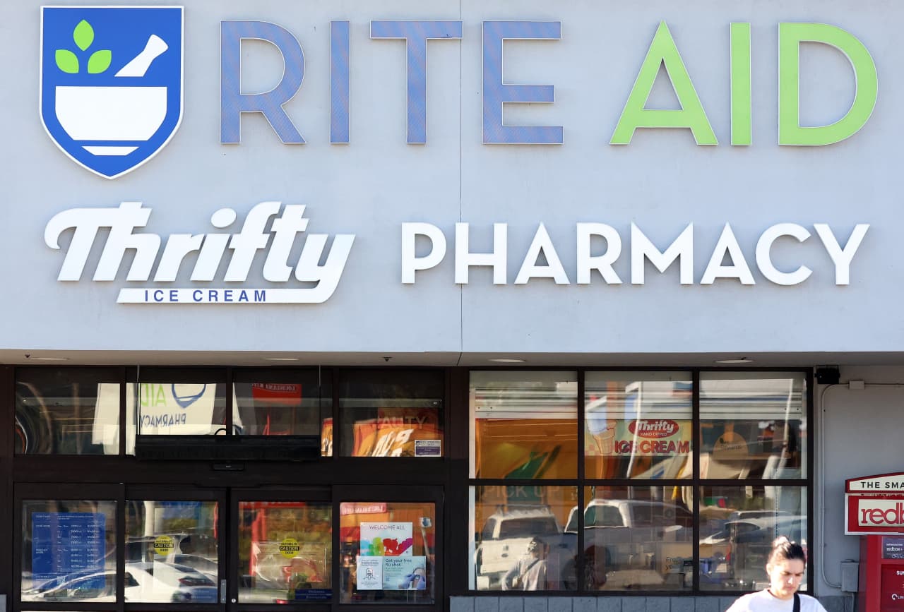 Rite Aid's stock slides to record low amid concerns about possible  restructuring of $2.9 billion of debt - MarketWatch
