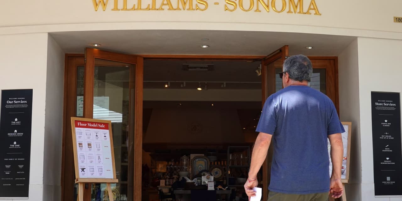 Williams-Sonoma’s stock rockets as market-share gains fuel earnings beat
