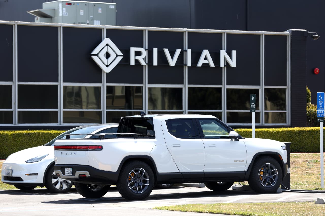 Rivian’s stock is popping as the EV maker becomes the latest to partner with Uber