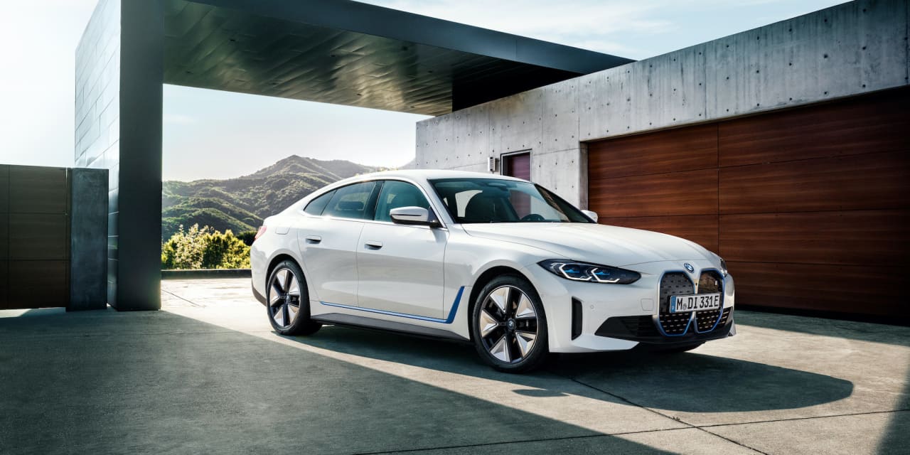 The 2024 BMW i4 review: The electric compact luxury sedan has all the cool  tech and driving poise of every BMW - MarketWatch