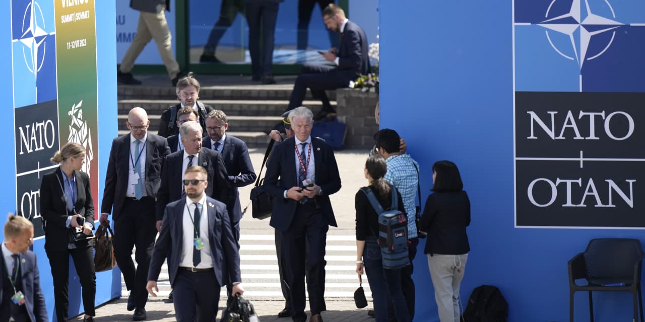 Zelensky upbeat on Ukraine path to NATO accession laid out at Vilnius ...