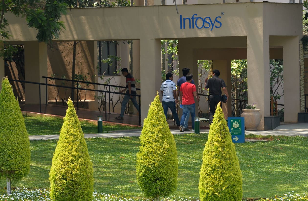 Infosys stock dives after another profit miss and lowered full-year ...