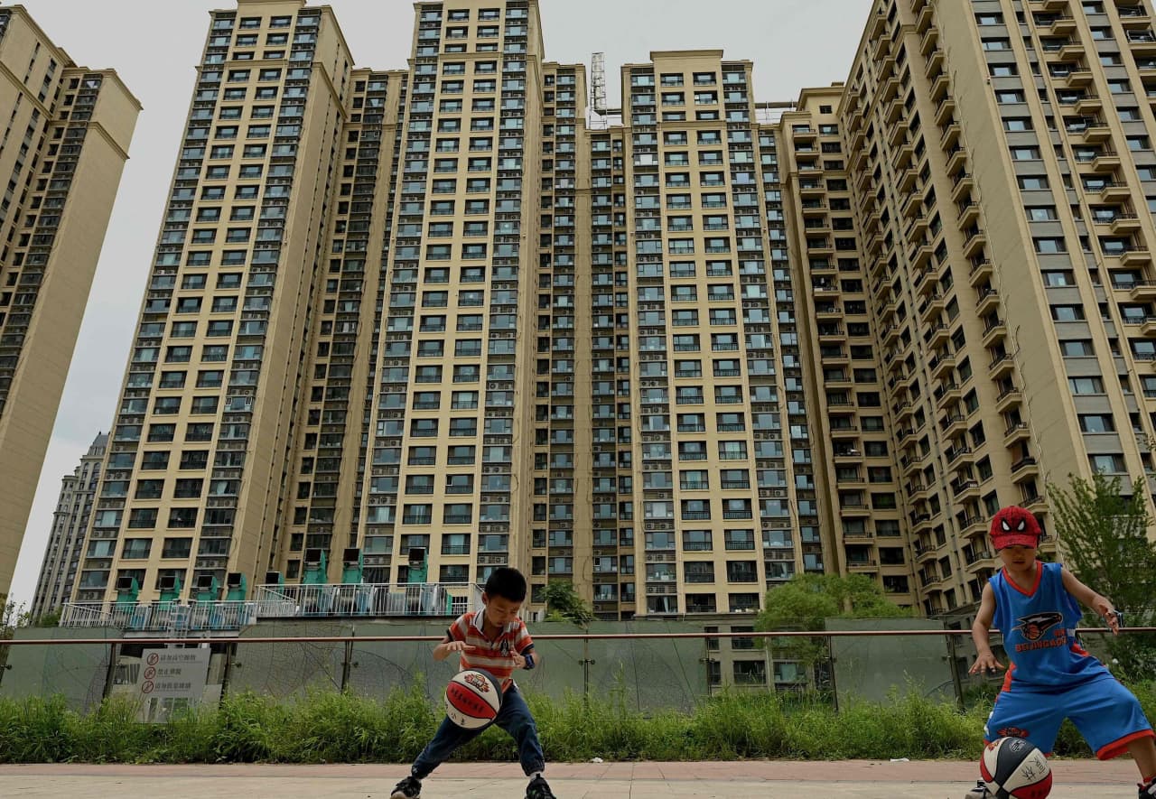 China property stocks slump as liquidity fears revive - MarketWatch