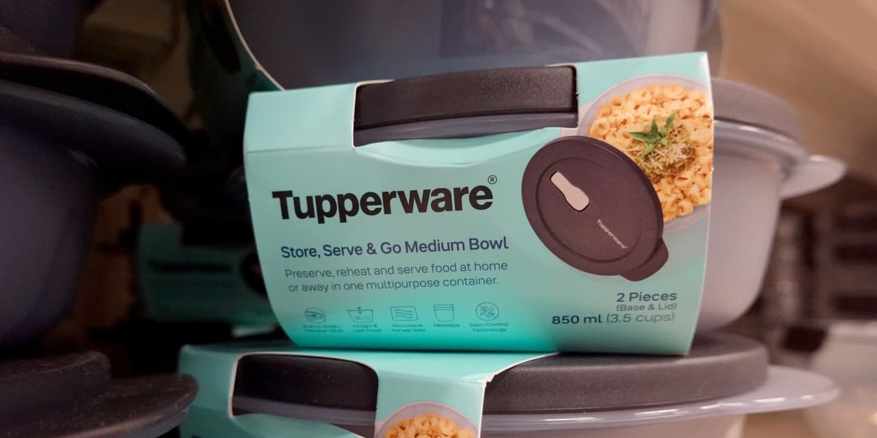 Tupperware stock skyrockets toward a record 450% gain in July