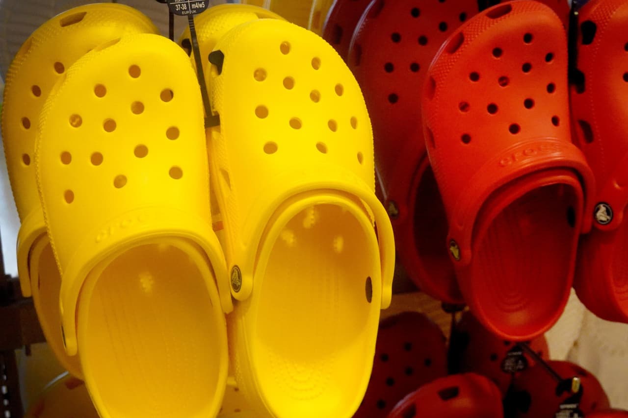 Crocs’ stock gains 6% as earnings beat offsets softness for Heydude brand