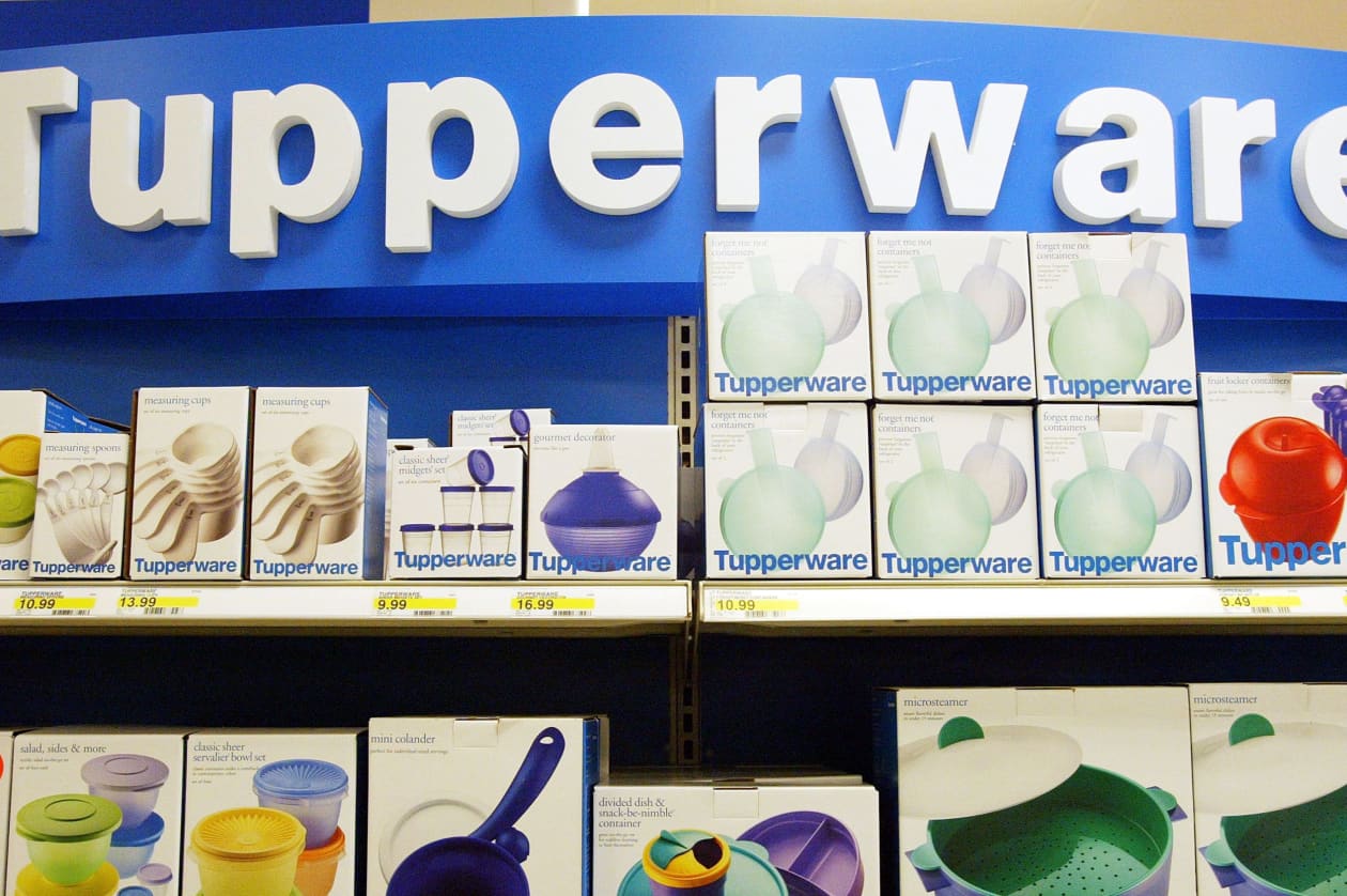 Tupperware stock rises more than 55% for its largest gain