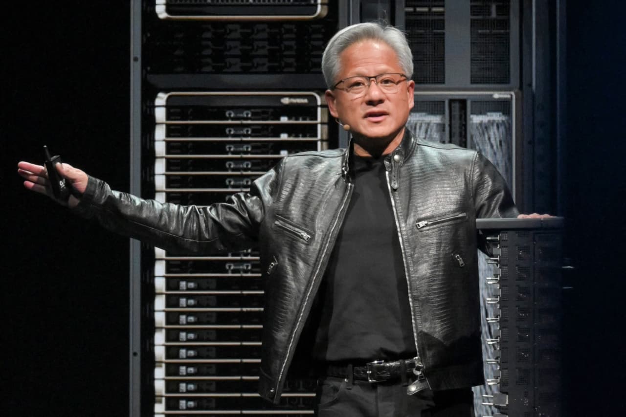 Nvidia’s stock leads the S&P 500, but not all chip stocks are along for the ride