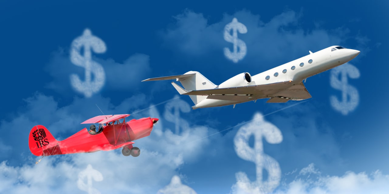 IRS to crack down on corporate-jet perk with audits to catch companies ‘flying under the radar’