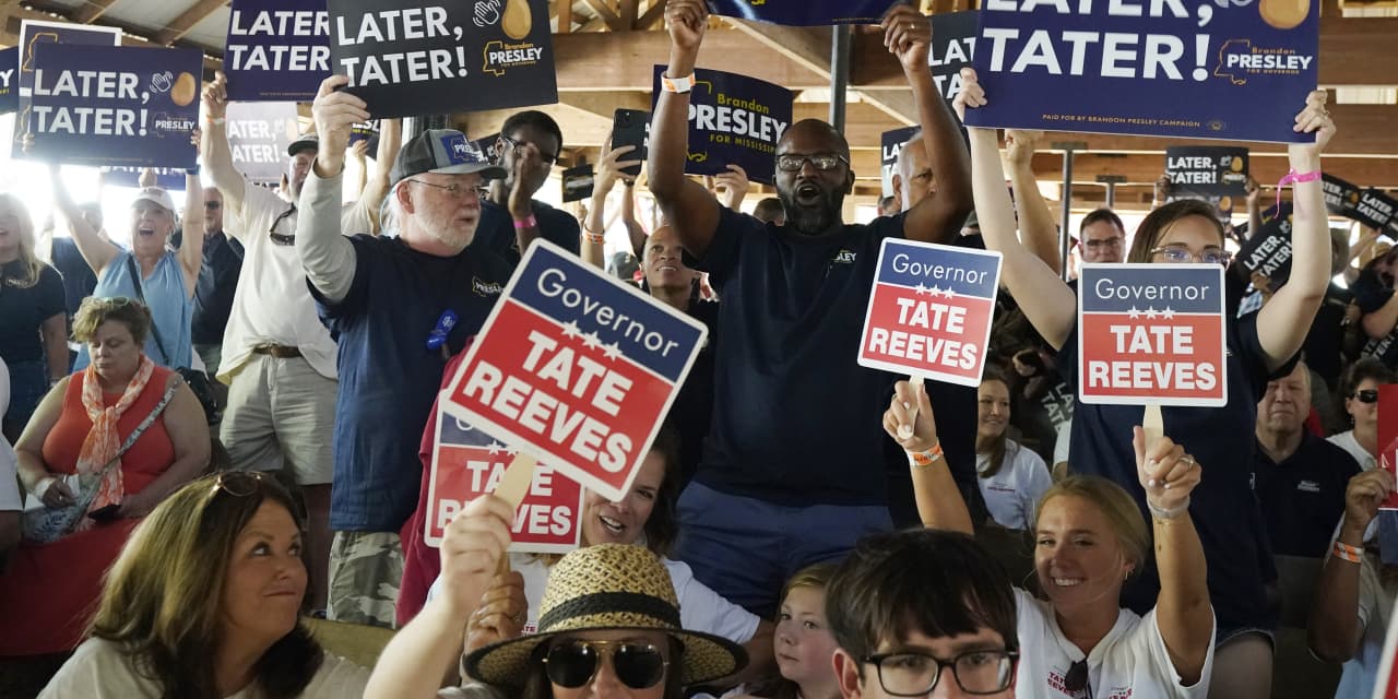 Mississippi GOP Gov. Tate Reeves will face Democrat Brandon Presley in November election - Vimarsana News