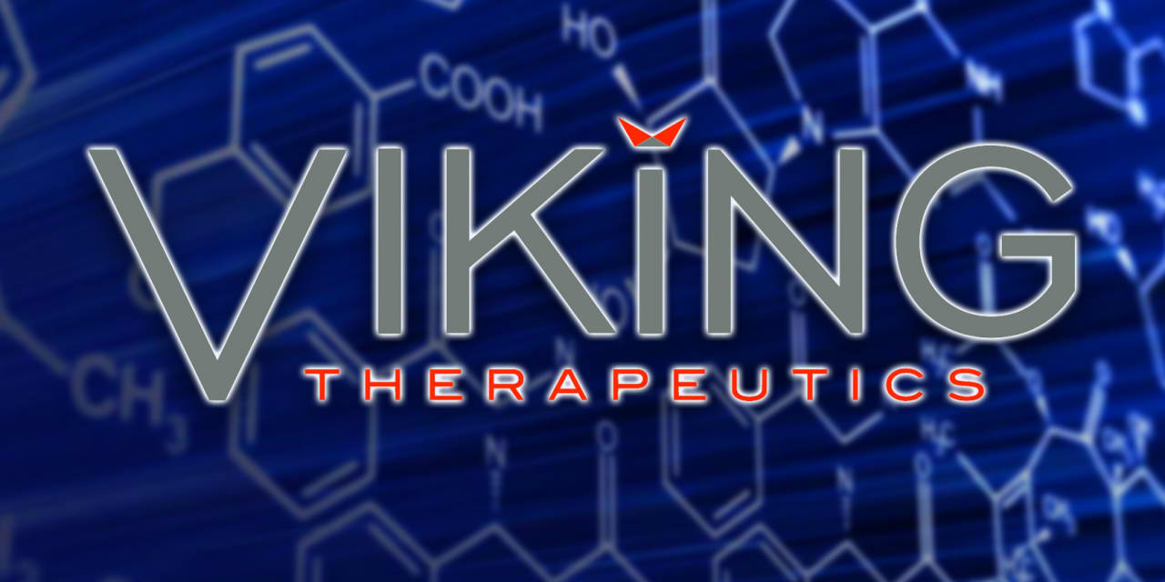 Viking Therapeutics stock rose on positive data from the treatment study for the rare metabolic disorder X-ALD