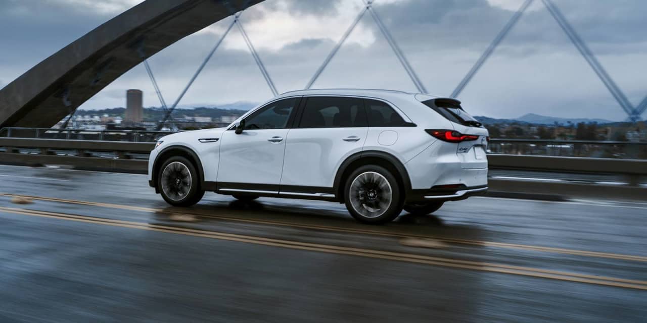 The handsome new 2025 Mazda CX90 plugin hybrid SUV breaks new ground