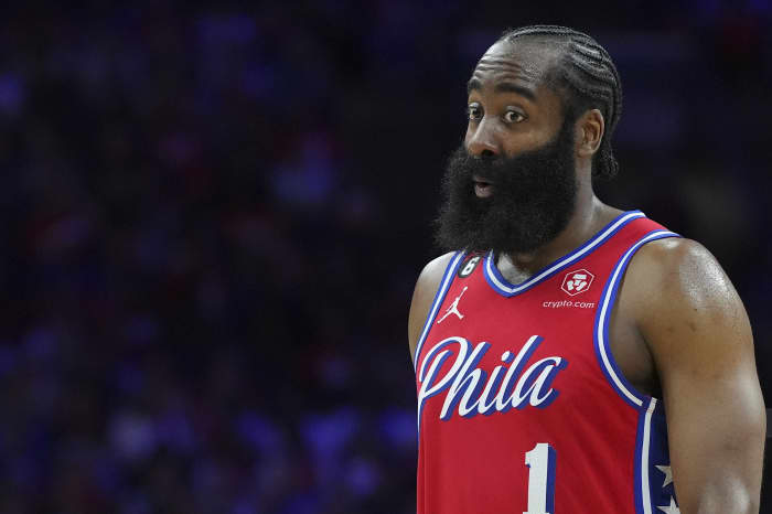 James Harden skips Sixers' media day, continues to seek trade - CBS  Philadelphia