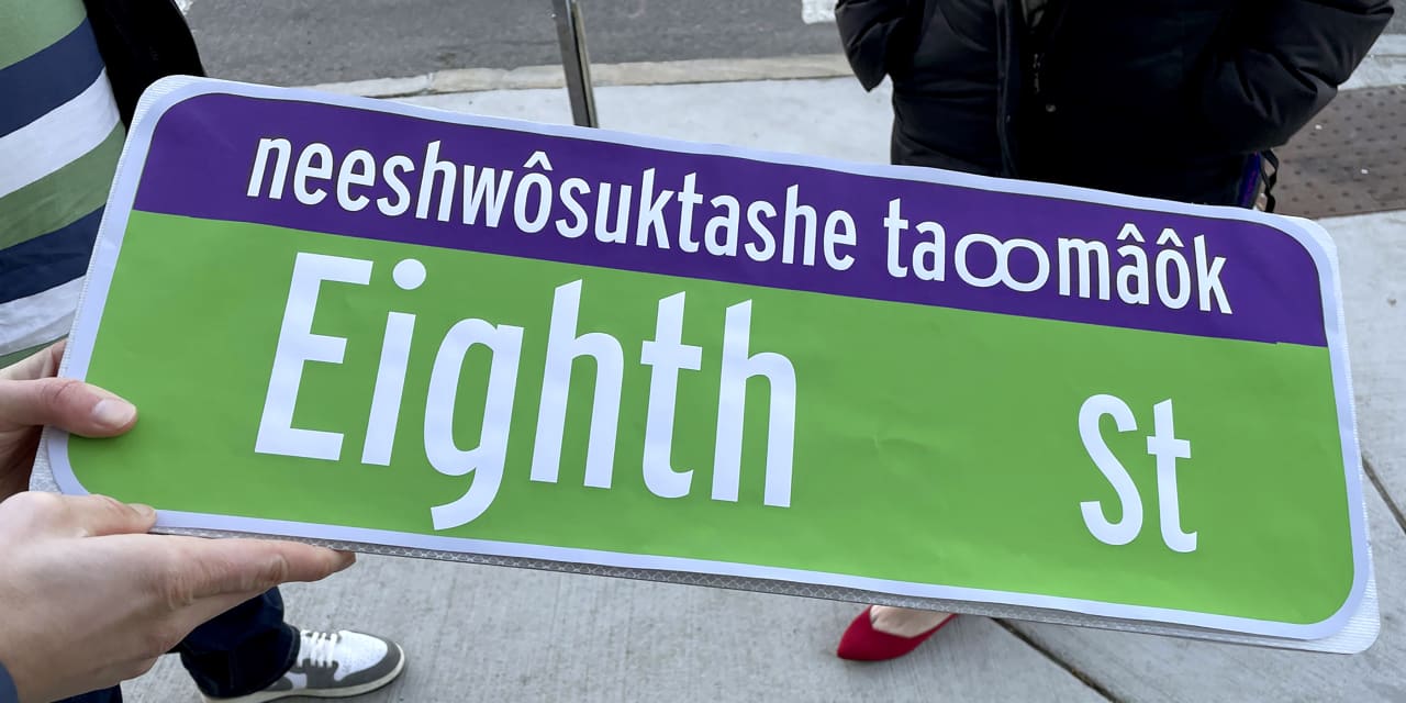 Native American–language translations appearing on more road and street signs - Vimarsana News